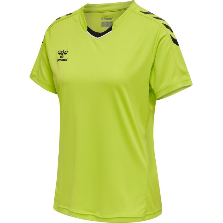 Hummel Sport Shirt hmlCORE XK Poly Jersey (robust double knit) Short Sleeve lime green Ladies