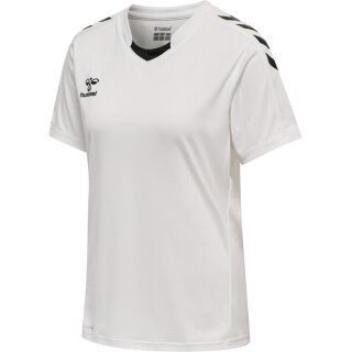 hummel Sport-Shirt hmlCORE XK Poly Jersey (robust double knit) Short sleeve white Women