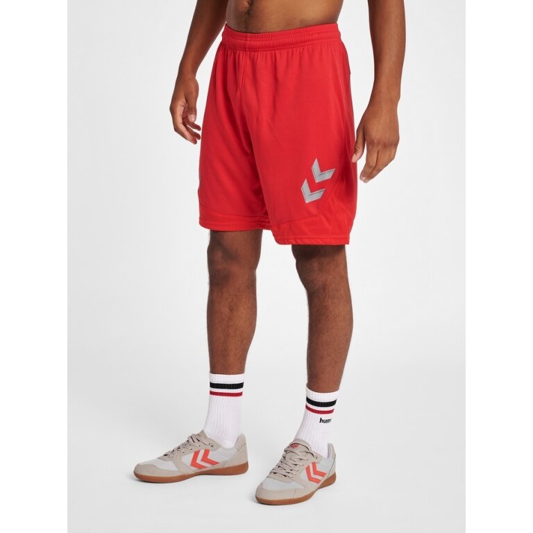 hummel Sports Shorts hmlLEAD Poly Shorts (Mesh Fabric) Short red Men