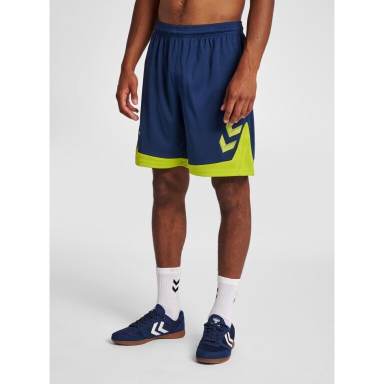hummel Sports Shorts hmlLEAD Poly Shorts (Mesh Fabric) Short denim blue Men