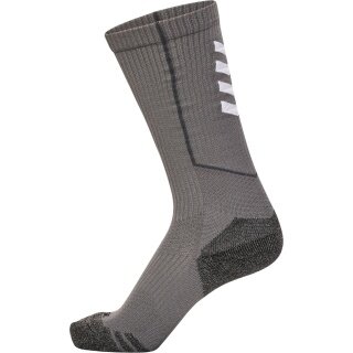 hummel Sportsocke hmlPRO Training Crew (material mix) light grey/white - 1 pair