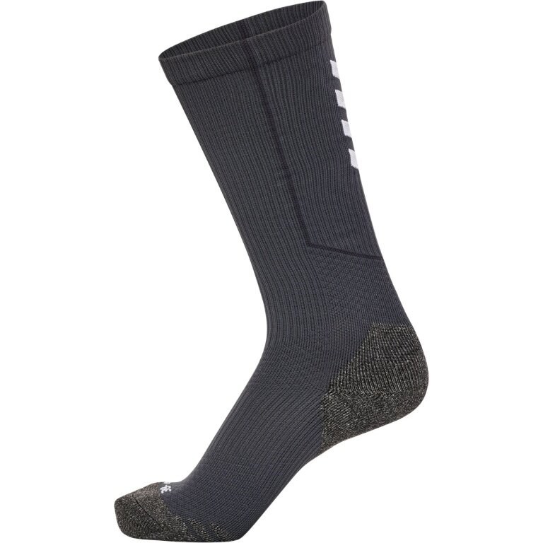 hummel Sportsocke hmlPRO Training Crew (material mix) asphalt grey/white - 1 pair