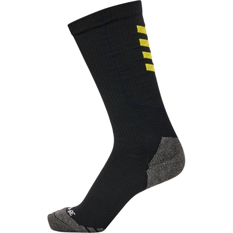 Hummel Sports Sock hmlPRO Training Crew (Material Mix) black/yellow - 1 pair