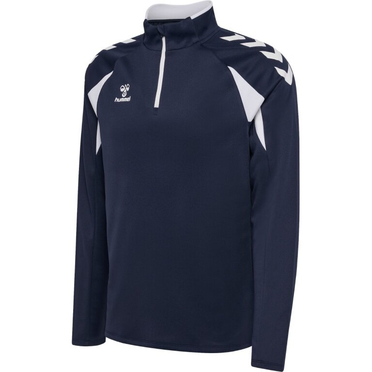 hummel Sport Long Sleeve Shirt hmlCORE 2.0 Half Zip (optimal freedom of movement) navy blue/white men's