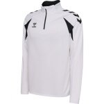 hummel Sport Long Sleeve Shirt hmlCORE 2.0 Half Zip (optimal freedom of movement) white/black men's