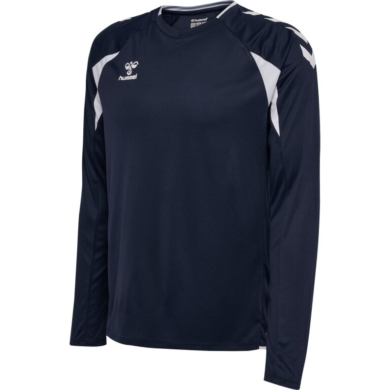 hummel Sport Long Sleeve Shirt hmlCORE 2.0 Jersey (comfortable wearing experience) navy blue/white men's
