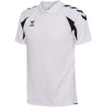 hummel Sport Polo hmlCORE 2.0 (100% recycled Polyester) white/black Men's