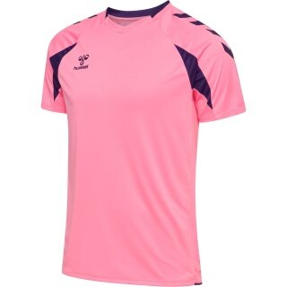 Hummel Sport Shirt hmlCORE 2.0 (recycled polyester, optimal freedom of movement) short sleeve pink/purple men's