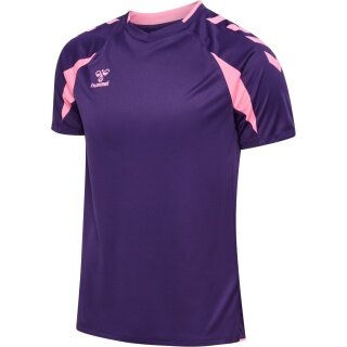 Hummel Sport Shirt hmlCORE 2.0 (recycled polyester, optimal freedom of movement) short sleeve purple/pink men's