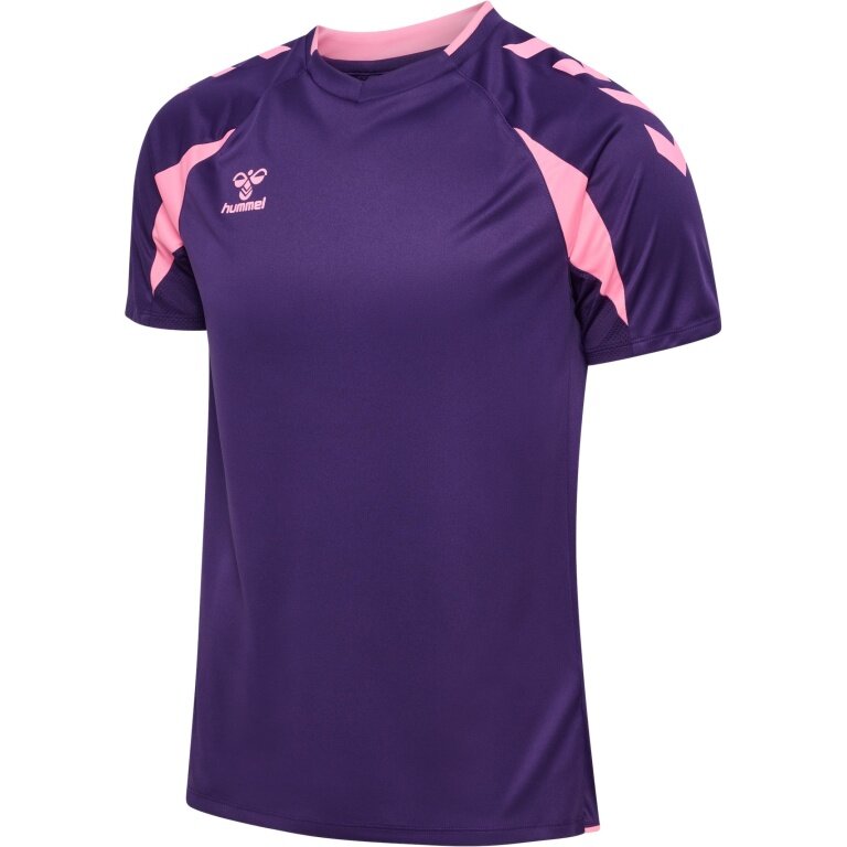 Hummel Sport Shirt hmlCORE 2.0 (recycled polyester, optimal freedom of movement) short sleeve purple/pink men's