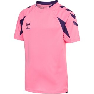 hummel Sport Shirt hmlCORE 2.0 (recycled polyester, optimal freedom of movement) short-sleeved pink/purple boys