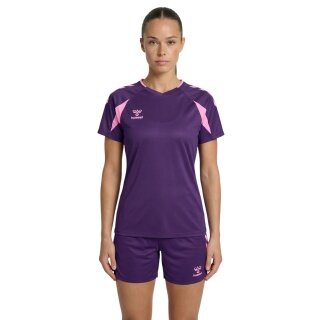 hummel Sport Shirt hmlCORE 2.0 (recycled polyester, optimal freedom of movement) violet/pink ladies