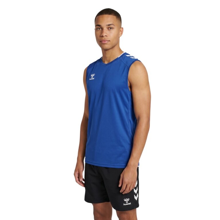 hummel Sport Tank hmlCORE 2.0 Jersey (100% recycled Polyester) blue/white Men's