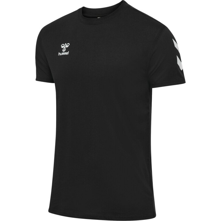 hummel Sport T-shirt hmlGO 2.0 Chevron (cotton) black men's