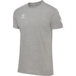 hummel Sport T-shirt hmlGO 2.0 Chevron (cotton) grey men's