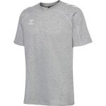 hummel Sport T-shirt hmlMOVE 2.0 (cotton blend) grey men's