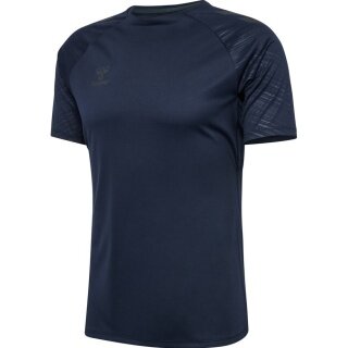 Hummel Sport T-shirt hmlPRO Training Jersey (high breathability, quick-drying) navy blue men's