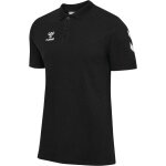 Hummel Sport/Recreation Polo hmlGO Chevron (100% Cotton) black Men's