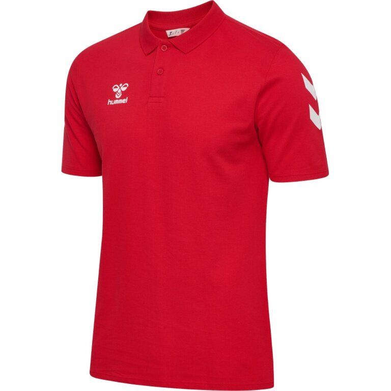 Hummel Sport/Recreation Polo hmlGO Chevron (100% Cotton) red Men's