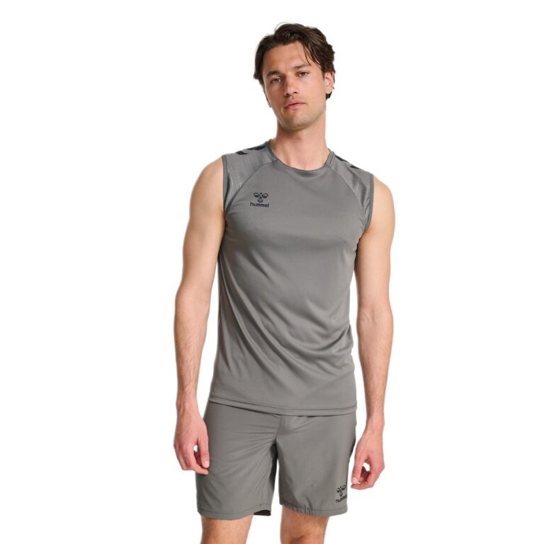 Hummel Sport Tank hmlPRO Training Jersey (quick-drying) grey men's