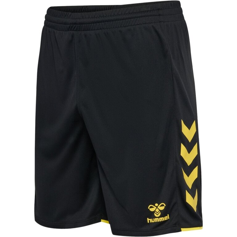 hummel Sport Shorts hmlCORE 2.0 (comfortable fit) short black/yellow men's