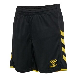 hummel Sport Shorts hmlCORE 2.0 (comfortable fit) short black/yellow children