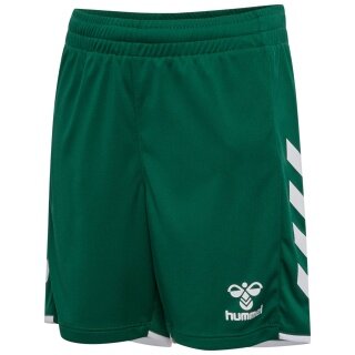 hummel Sport Shorts hmlCORE 2.0 (comfortable fit) dark green/white children