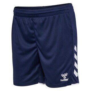 hummel Sport Shorts hmlCORE 2.0 (comfortable fit) short navy blue/white ladies