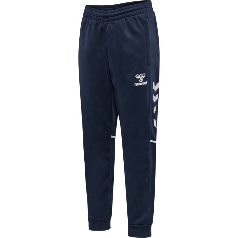 hummel Sport Trousers hmlCORE 2.0 Track Pants (100% recycled Polyester) long navy blue/white children