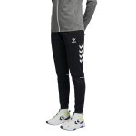 hummel Sport Trousers hmlCORE 2.0 Track Pants (100% recycled Polyester) long black/white ladies