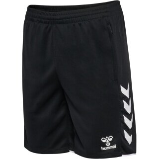 hummel Sport Shorts hmlCORE 2.0 Training Shorts (100% recycled Polyester) short black/white men's