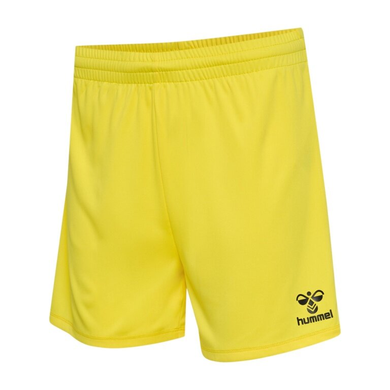 Hummel essential sports shorts (comfortable fit) short yellow ladies