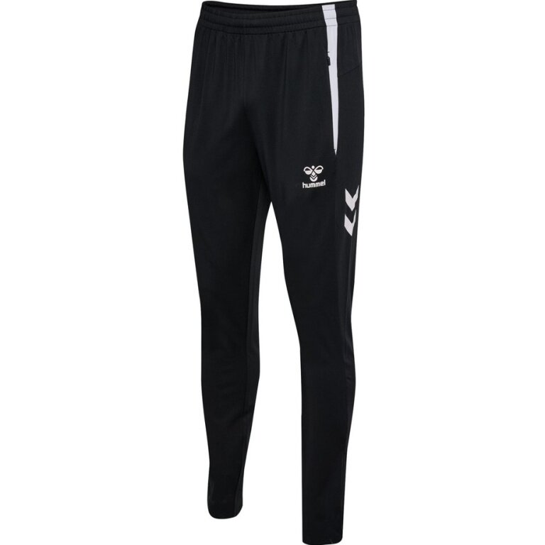 hummel Sport Trousers hmlLEAD 2.0 Training Pant (recycled polyester, with zip pockets) long black men's