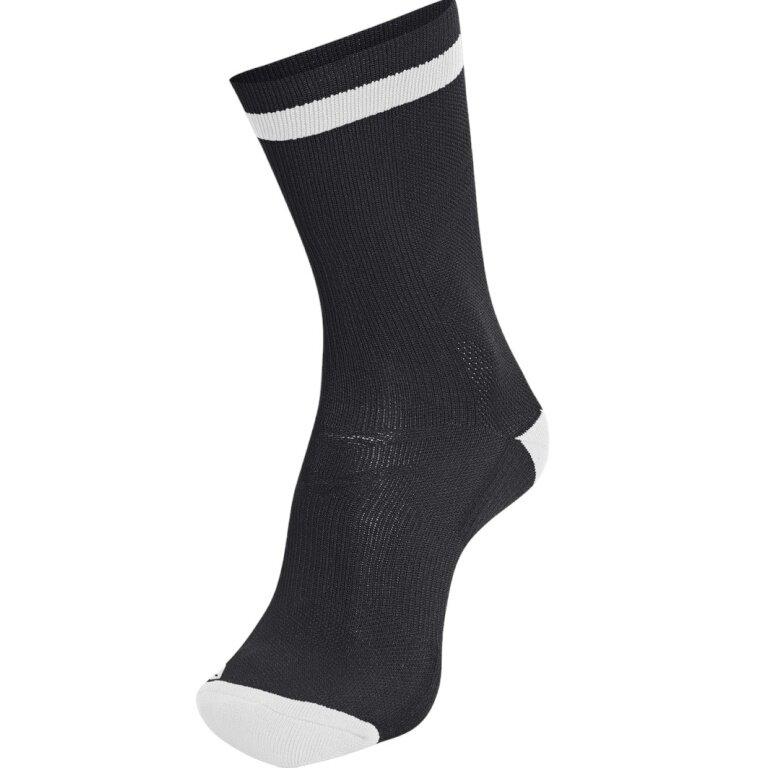 hummel Sportsocke Elite Indoor Low black/white - 1 Pair