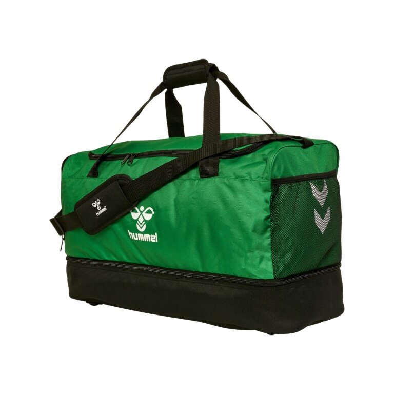 Hummel Sports Bag hmlCORE 2.0 Sports Bag with Base Compartment (Size L) green/black
