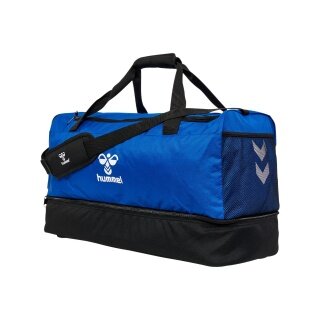 Hummel Sports Bag hmlCORE 2.0 Sports Bag with Bottom Compartment (Size M) blue/black