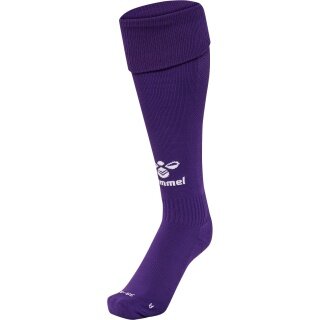 hummel Compression Socks hmlESSENTIAL Football (moisture-absorbing) purple/white - 1 pair