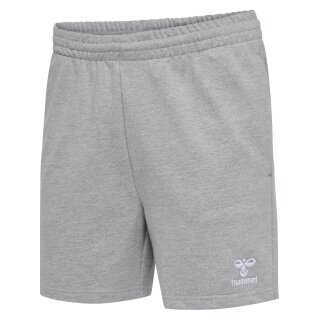 hummel Leisure Pants hmlGO 2.0 Sweatshorts (Organic Cotton) short grey Women