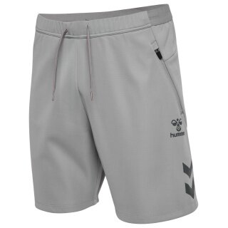 hummel Training Shorts hmlCIMA 2.0 (recycled polyester, with zip pockets) short grey men's