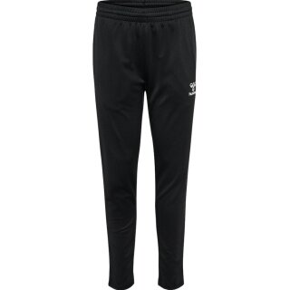hummel Training Trousers hmlESSENTIAL Pant (Interlock Fabric) Long Black Kids