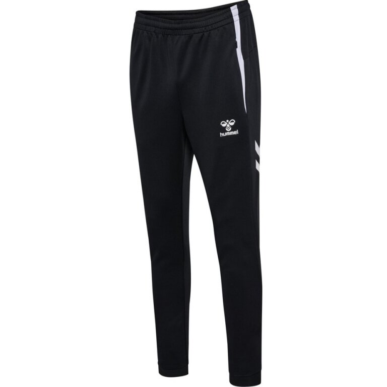 hummel Training Trousers hmlLEAD 2.0 Track Pant (recycled polyester, with zip pockets) long black men's