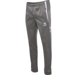 hummel Training Trousers hmlLEAD 2.0 Track Pant (recycled Polyester, with zip pockets) long dark grey Men's