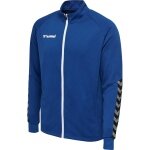 hummel Sport training jacket hmlAUTHENTIC Poly Zip (knitted polyester, with zip pockets) dark blue children