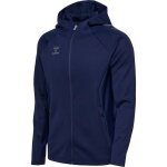 hummel Training Jacket hmlCIMA 2.0 Zip Hoodie (recycled Polyester, with hood) navy blue Men's