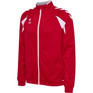 hummel Training Jacket hmlCORE 2.0 Track Zip (100% recycled Polyester) red/white Men's