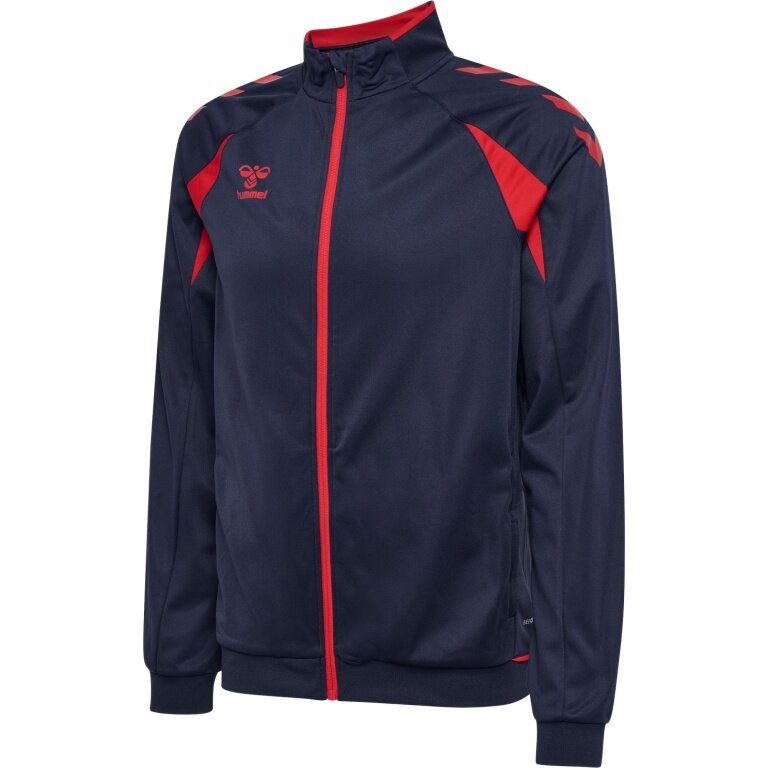 hummel Training Jacket hmlCORE 2.0 Track Zip (100% recycled Polyester) navy/red Men's