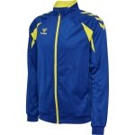 hummel Training Jacket hmlCORE 2.0 Track Zip (100% recycled Polyester) blue/yellow Men's