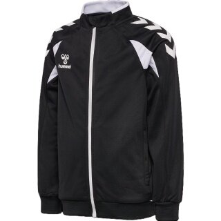 hummel Training Jacket hmlCORE 2.0 Track Zip (100% recycled Polyester) black/white boys