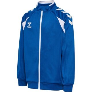 hummel Training Jacket hmlCORE 2.0 Track Zip (100% recycled Polyester) blue/white Boys