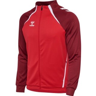 hummel Training Jacket hmlLEAD 2.0 Track Zip (high breathability) red Men's